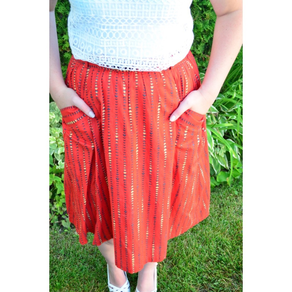 Aztec Midi Skirt from Forever 21